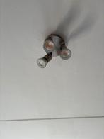 Plafondlamp met 3 spots, Ophalen of Verzenden, Zo goed als nieuw, Metaal of Aluminium
