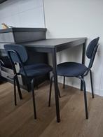 IKEA SANDSBERG TAFEL + 1 stoel, Huis en Inrichting, Tafels | Eettafels, Ophalen, 100 tot 150 cm, 50 tot 100 cm, Zo goed als nieuw