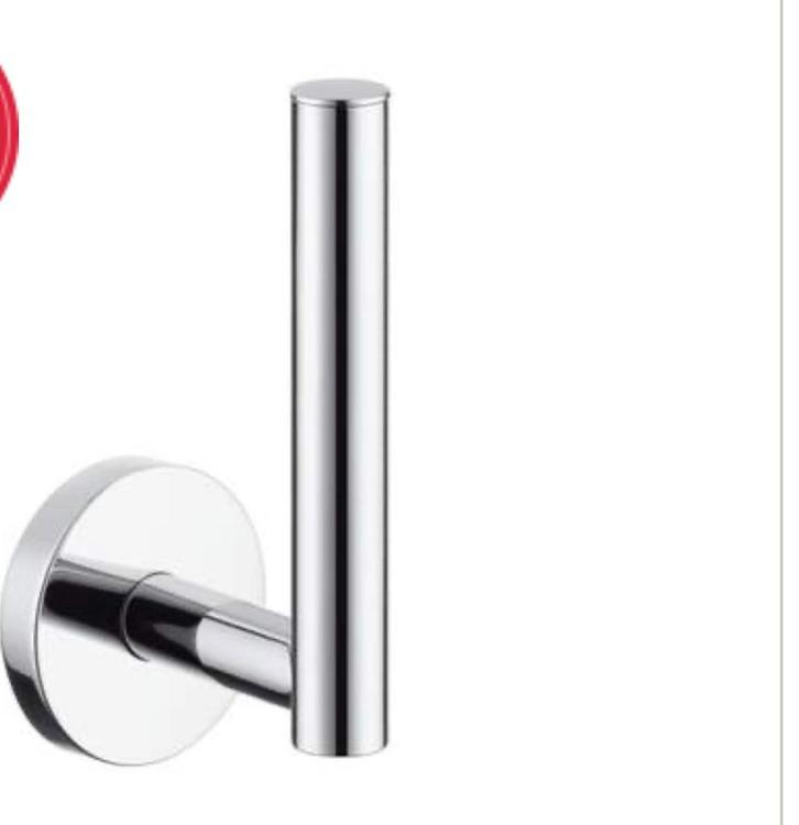 Nieuw - Hansgrohe Logis wcrol of reserve rolhouder, Huis en Inrichting, Badkamer | Badtextiel en Accessoires, Nieuw, Overige typen