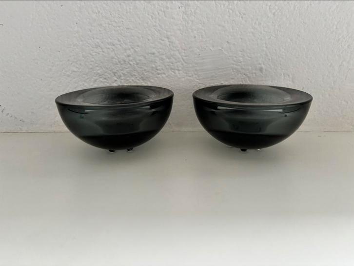 Iittala Ballo grijs (2 stuks), Huis en Inrichting, Woonaccessoires | Kandelaars en Kaarsen, Zo goed als nieuw, Kandelaar, Minder dan 25 cm