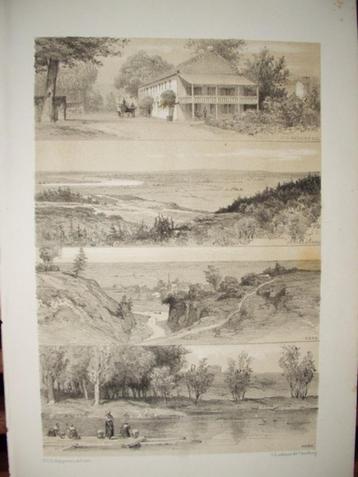012/ Oud Berg en Dal/ Beek en Duivelsberg Foto Litho 1887 beschikbaar voor biedingen