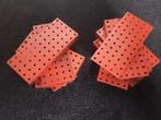 Te koop, 2x5 Meccano flensplaten, Ophalen of Verzenden, Gebruikt, Groter dan 1:32