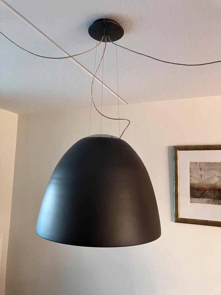 Set van twee Artemide Nur hanglampen, Huis en Inrichting, Lampen | Hanglampen, Zo goed als nieuw, Ophalen