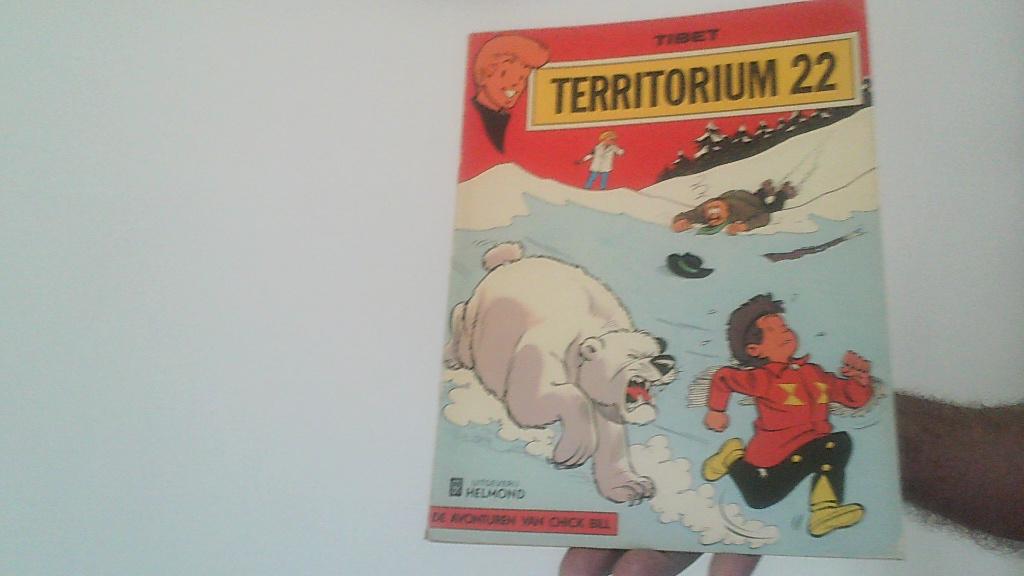 chick bill nr 18 territorium 22 eerste druk uit 1975, Eén stripboek, Ophalen of Verzenden, Zo goed als nieuw