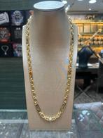 18KT Goud - 60.44 Gram - Ketting - PLATTE MAGNUM, Sieraden, Tassen en Uiterlijk, Kettingen, Goud, Zo goed als nieuw, Ophalen