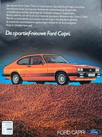 Ford Capri Advertentie, Ophalen of Verzenden, Gelezen, Ford