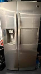 Amerikaanse koelkast met ijsblokjes maker en drink klep, Ophalen, 200 liter of meer, 60 cm of meer, Met aparte vriezer