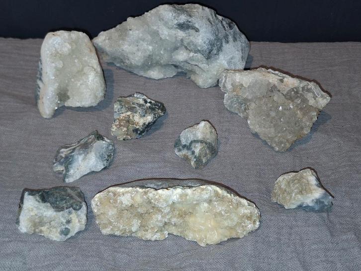 Edelstenen set Groot Nr 15 zitten er 9in, Verzamelen, Mineralen en Fossielen, Ophalen of Verzenden