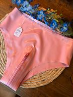 Slip met rits / Latex / Maat M, Verzenden, Roze, Slip