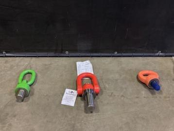 2223. Hijsoog / oogbout / draaibaar / wartel hijsogen beschikbaar voor biedingen