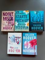 ZGAN boekenpakket van 5x Colleen Hoover, Amerika, Colleen Hoover, Ophalen of Verzenden, Zo goed als nieuw