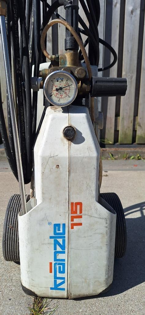 Hogedrukreiniger Kranzle (gebruikt), Tuin en Terras, Hogedrukreinigers, Gebruikt, Elektrisch, Met regelbare waterdruk, Ophalen