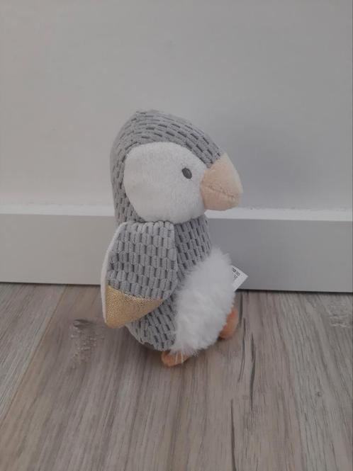 Knuffel nuby pinguin rammel K8053, Kinderen en Baby's, Speelgoed | Knuffels en Pluche, Zo goed als nieuw, Beer, Ophalen of Verzenden