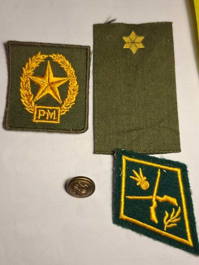 NL/US/Zwitserse emblemen, Ophalen of Verzenden, Landmacht, Amerika, Embleem of Badge