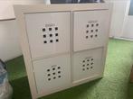 Kallax Ikea opbergsysteem met plastic boxen, Ophalen, Gebruikt