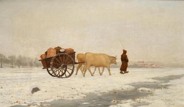 Paul Gustave Robinet (1845-1932)zeer zeldzaam meesterwerk beschikbaar voor biedingen