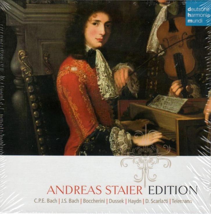 NIEUW 10CD Andreas Staier Edition (DHM), Cd's en Dvd's, Cd's | Klassiek, Nieuw in verpakking, Kamermuziek, Barok, Boxset, Ophalen of Verzenden