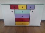 Kleurige dressoir kast., Ophalen, 25 tot 50 cm, 100 tot 150 cm, Minder dan 100 cm