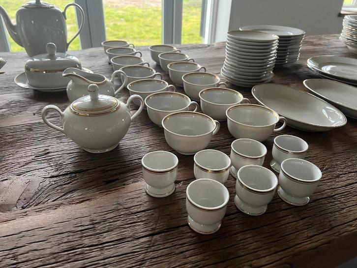 KAHLA antiek porselein serviesset > 50 delig 1960, Antiek en Kunst, Antiek | Porselein, Ophalen