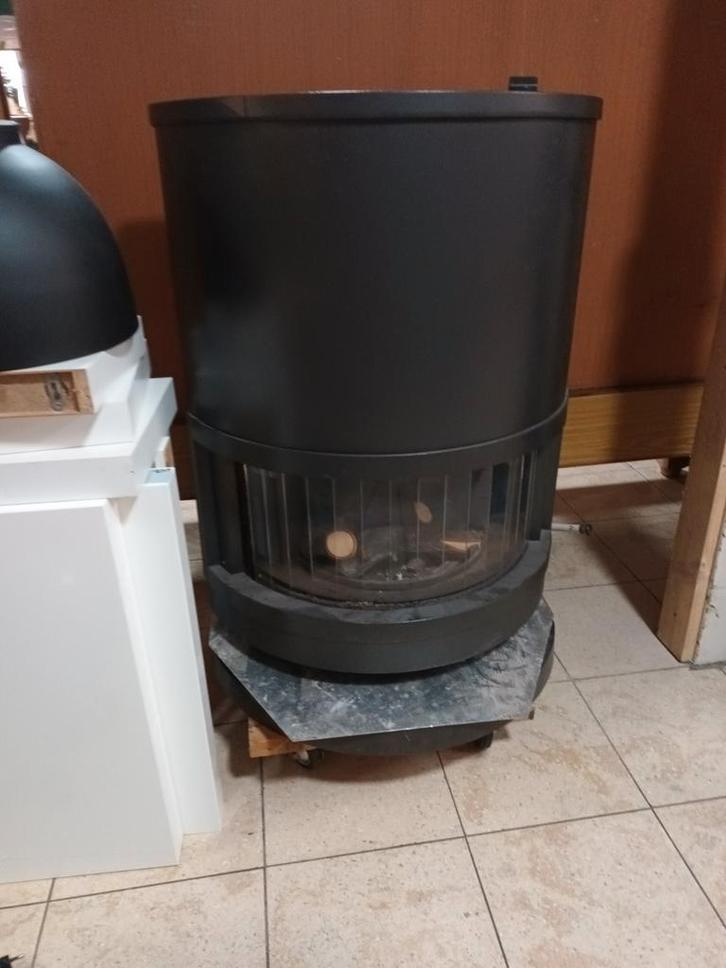 Mooie Grote Zwarte Gaskachel., Huis en Inrichting, Kachels, Zo goed als nieuw, Gaskachel, Gas, Ophalen