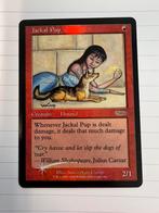 Jackal Pup FNM Foil Promo, Ophalen of Verzenden, Zo goed als nieuw, Losse kaart, Foil