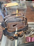 Onyx Briefhouder / Kaartenhouder, Overige materialen, Gebruikt, Bruin, Unknown
