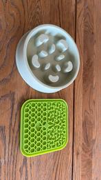 Likmatje en antischrok bakje, Dieren en Toebehoren, Ophalen of Verzenden, Anti-schrok, Zo goed als nieuw