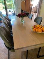 Eiken tafel met 6 Stoelen, Huis en Inrichting, Tafels | Eettafels, Ophalen, Gebruikt, 100 tot 150 cm, Eikenhout