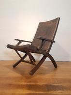 Brutalist folding chair van Angel Pazmino 1974, Huis en Inrichting, Fauteuils, Ophalen, Gebruikt, Vintage design, Mid Century Modern