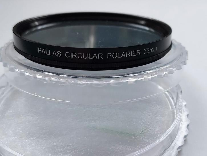 Pallas Polarisatiefilter 72mm, Audio, Tv en Foto, Fotografie | Filters, Gebruikt, Polarisatiefilter, 70 tot 80 mm, Overige merken