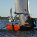 Klassieke Houten Snipe Zeilboot (Bouwjaar 1967) – Zeilklaar, Watersport en Boten, Ophalen, Gebruikt, 3 tot 6 meter, Minder dan 15 m²