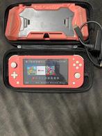 Nintendo switch roze, Spelcomputers en Games, Spelcomputers | Nintendo Switch Lite, Ophalen, Roze of Coral, Zo goed als nieuw