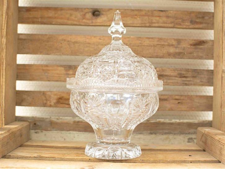 Glazen Bonbon schaaltje 37711, Huis en Inrichting, Keuken | Servies, Gebruikt, Schaal of Schalen, Overige stijlen, Glas, Ophalen of Verzenden