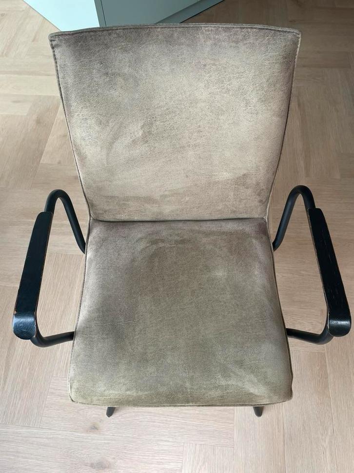 Eettafel en stoelen, Huis en Inrichting, Tafels | Eettafels, Zo goed als nieuw, 150 tot 200 cm, Vier personen, Ovaal, Kunststof