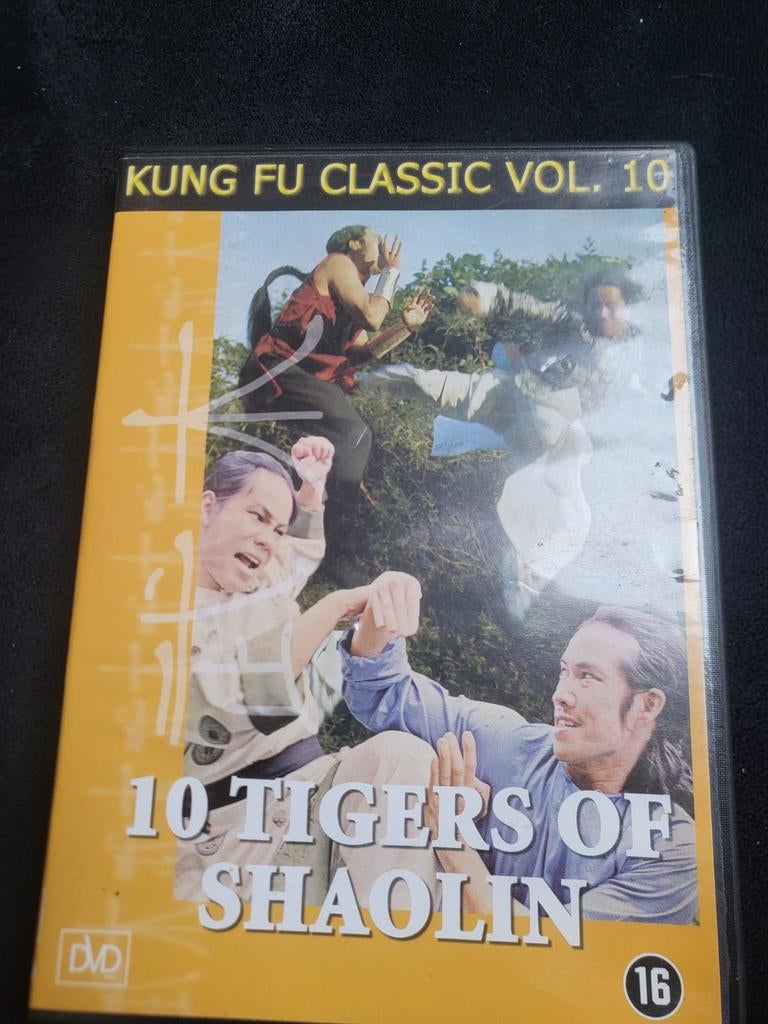 Kung Fu Classic Vol. 10 - 10 Tigers of Shaolin DVD, Ophalen of Verzenden
