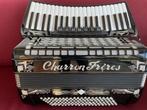 Italiaanse Charron Frères waaierklavier accordeon . 4 korig, Muziek en Instrumenten, Accordeons, Gebruikt, Accordiola, 120-bas