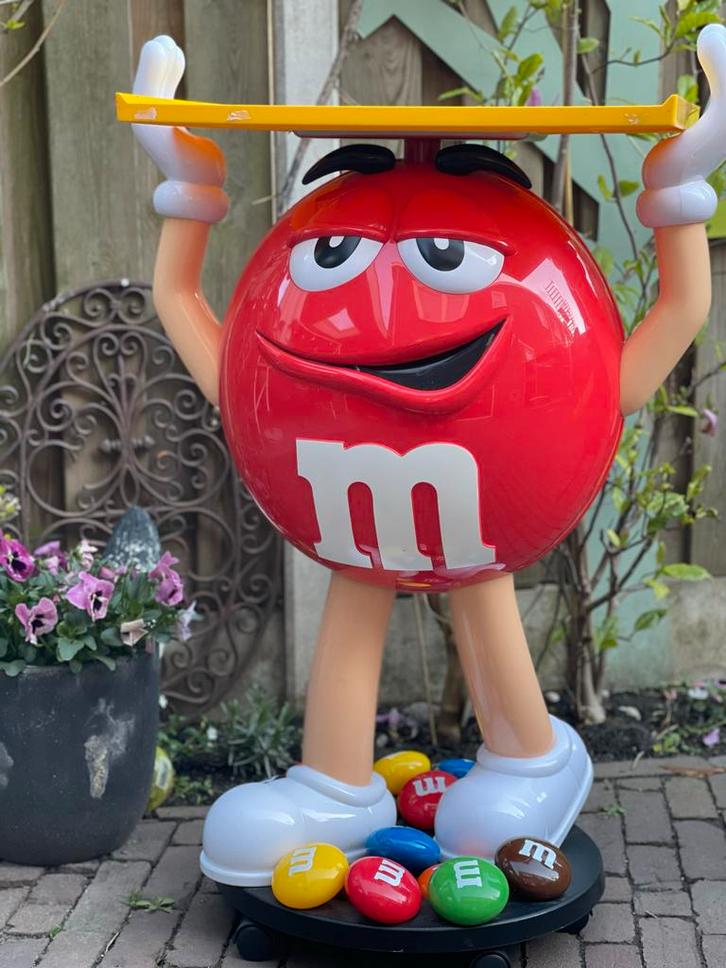 XXL M&M Display - Eyecatcher van 90cm!, Verzamelen, Poppetjes en Figuurtjes, Zo goed als nieuw, Ophalen of Verzenden