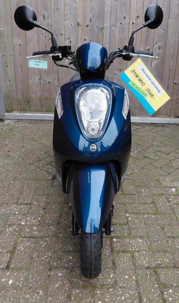 SYM MIO50i, Fietsen en Brommers, Scooters | SYM, Nieuw, Mio, Maximaal 45 km/u, Benzine, Ophalen