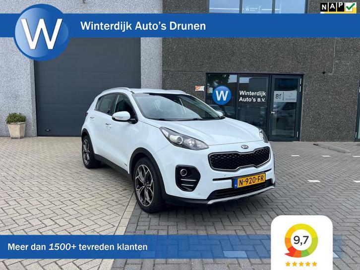 Kia Sportage 1.6 T-GDI 4WD DynamicLine Automaat Vol Opties!, Auto's, Kia, Bedrijf, Te koop, Sportage, 4x4, ABS, Achteruitrijcamera