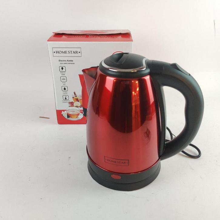 SSK 1.8 Waterkoker rood NIEUW  || nu voor maar € 9.99, Witgoed en Apparatuur, Waterkokers, Nieuw, 1 tot 2 liter, Ophalen of Verzenden
