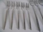 20 RVS Sola Elite Desiree bestek 8 taartvorkje 1950-1960 p s, Antiek en Kunst, Antiek | Bestek, Ophalen of Verzenden