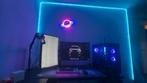 Gaming PC + 2 schermen en Muis, Toetsenbord, Microfoon, 32 GB, Zelfgebouwde PC, Zo goed als nieuw, 2 TB