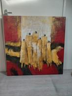 Abstract schilderij 100x100 cm, Antiek en Kunst, Kunst | Schilderijen | Abstract, Ophalen