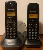 Panasonic dect telefoons, Telecommunicatie, Vaste telefoons | Handsets en Draadloos, Ophalen of Verzenden, Gebruikt, 2 handsets