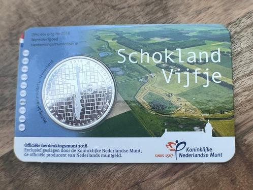 coincard Schokland, Postzegels en Munten, Munten | Nederland, Losse munt, Euro's, Koningin Beatrix, Verzenden