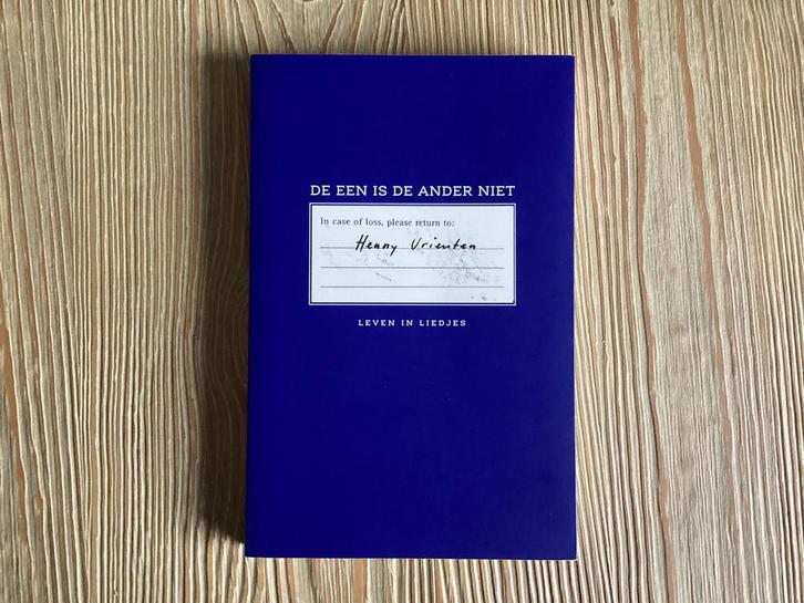 Henny Vrienten - De een is de ander niet, Boeken, Economie, Management en Marketing, Zo goed als nieuw, Management, Ophalen of Verzenden