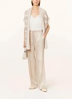 Marc cain marccain satin look pantalon nieuw, Beige, Maat 42/44 (L), Nieuw, Ophalen of Verzenden