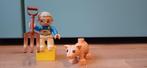 Duplo opa met varkentje 5643, Ophalen of Verzenden, Zo goed als nieuw, Complete set, Duplo