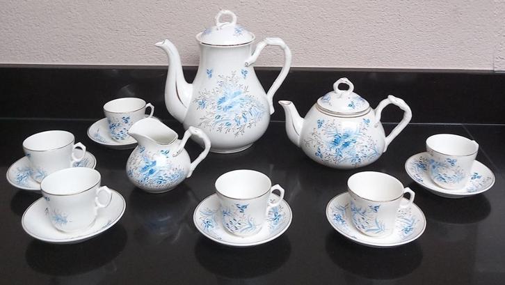serviezen societe o.a. Meta, Huis en Inrichting, Keuken | Servies, Gebruikt, Compleet servies, Overige stijlen, Porselein, Ophalen