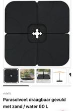 Parasol 180 cm + Parasolvoet 60L - Nieuw in doos!, Ophalen, Nieuw, 1 tot 2 meter, Parasolvoet